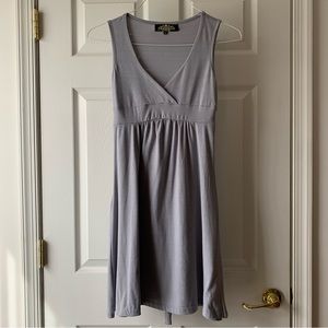 Princess gray v-neck sundress size medium